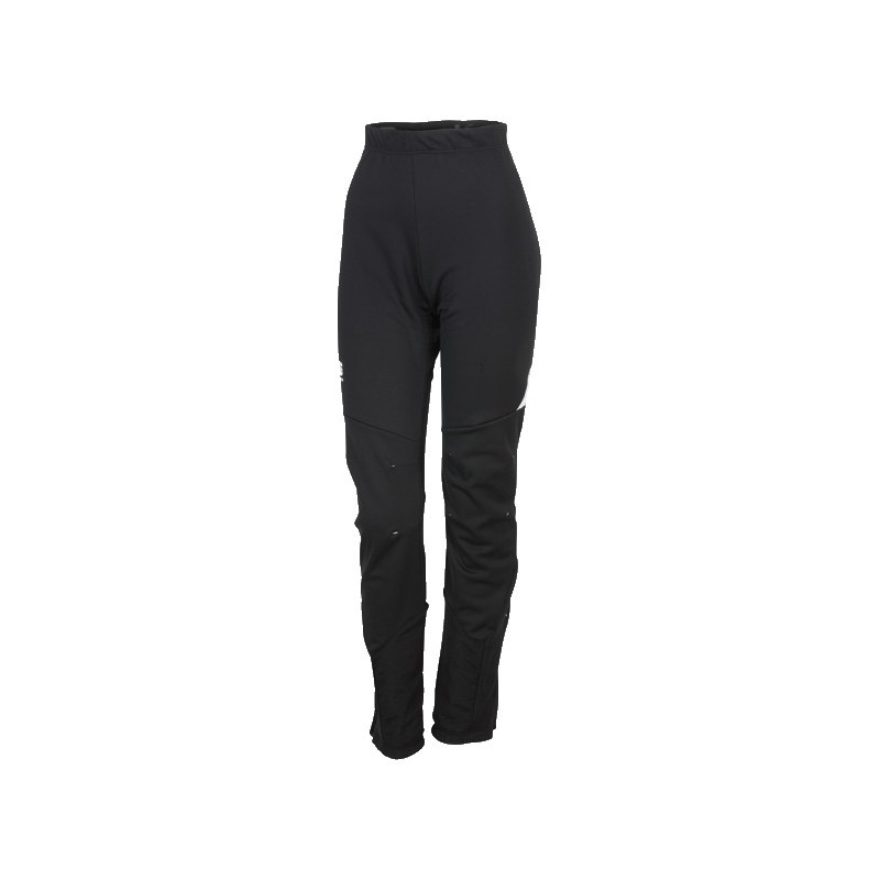 Damene bukser Sportful Apex Lady WS Pant svart-hvit Damene bukser Sportful Apex Lady WS Pant svart-hvit